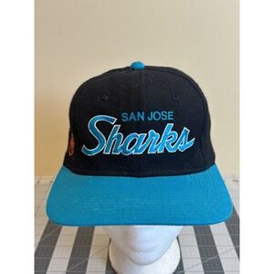vintage sports specialties San Jose‎ Sharks Size 6 3/4